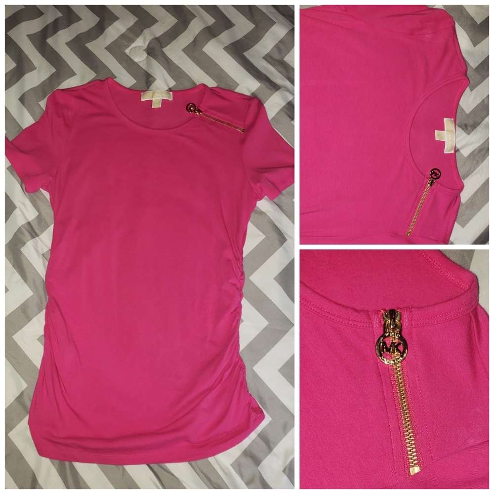 Pink mk top